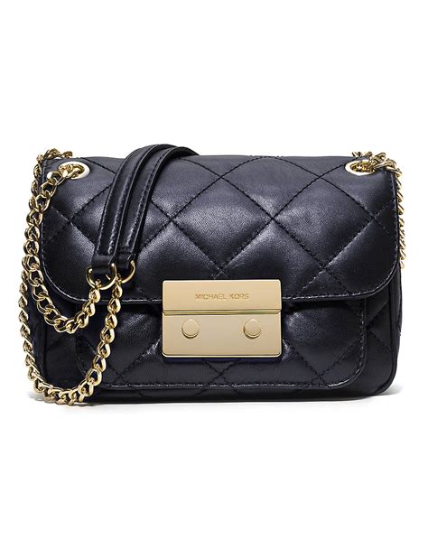 michael michael kors shoulder bag sloan small quilted|michael kors sloan crossbody.